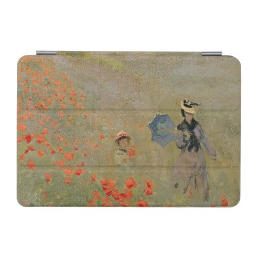 Claude Monet  Wild Poppies near Argenteuil iPad Mini Cover