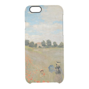 Claude Monet Wild Poppies, near Argenteuil Clear iPhone 6/6S Case