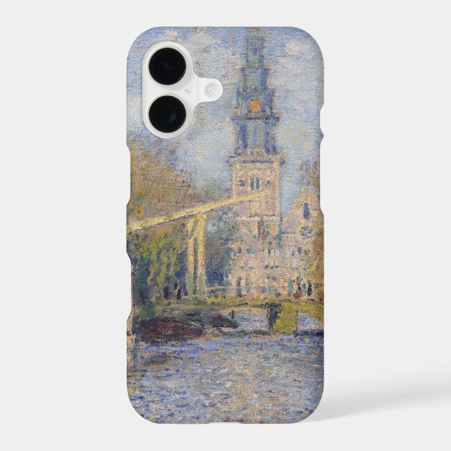 Claude Monet - Windmills near Zaandam Case-Mate iPhone Case (Back)