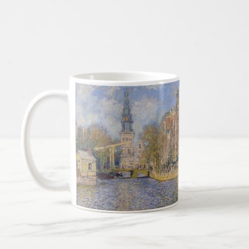 Claude Monet _ Windmills near Zaandam Coffee Mug