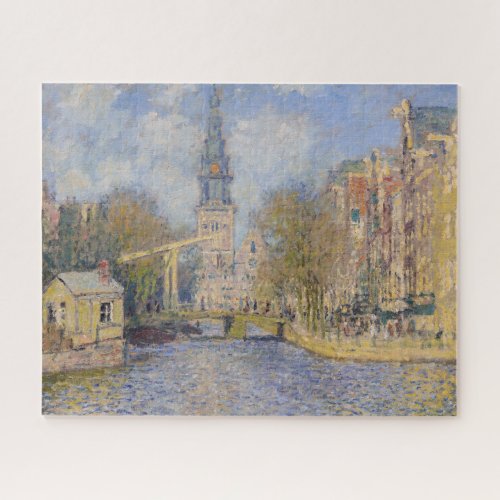 Claude Monet _ Windmills near Zaandam Jigsaw Puzzle