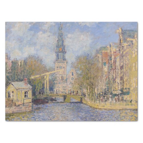 Claude Monet _ Windmills near Zaandam Tissue Paper