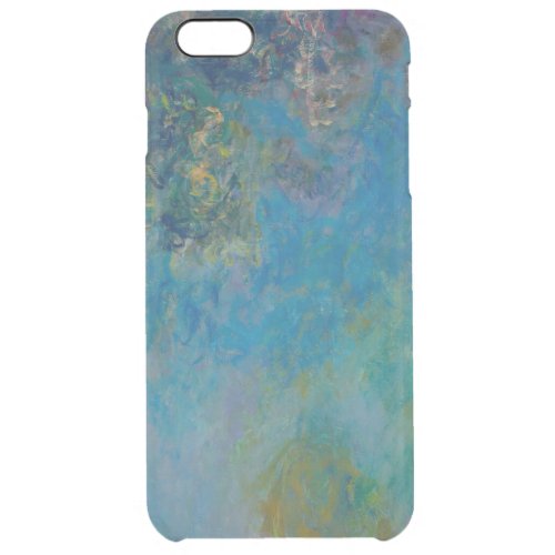 Claude Monet Wisteria Fine Art Floral GalleryHD Clear iPhone 6 Plus Case