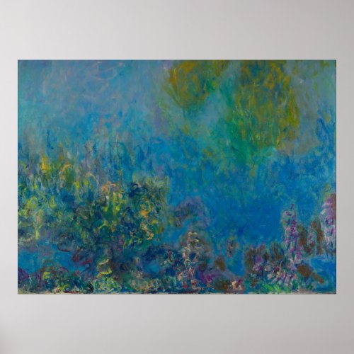 Claude Monet  Wisteria Poster