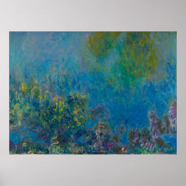 Claude Monet ~ Wisteria Poster | Zazzle