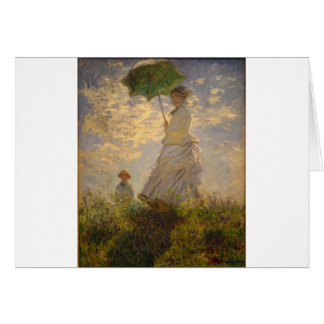 Claude Monet: Woman with a Parasol, 1875 Cards