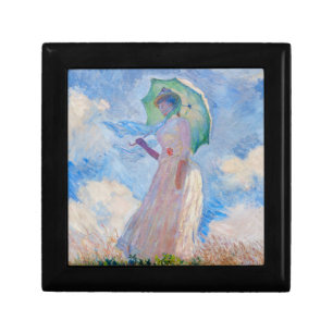 Claude Monet - Woman with a Parasol facing left Gift Box
