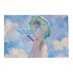 Claude Monet - Woman with a Parasol facing left Placemat