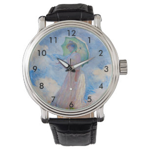 Claude Monet - Woman with a Parasol facing left Watch