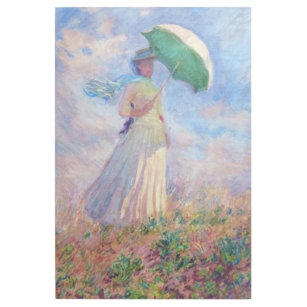 Claude Monet - Woman with a Parasol facing right Gallery Wrap