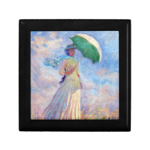 Claude Monet - Woman with a Parasol facing right Gift Box