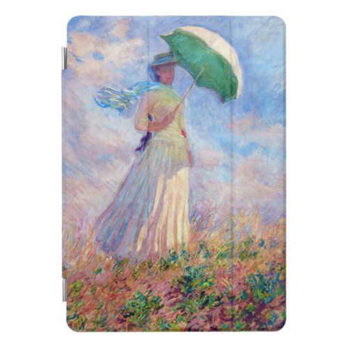 Claude Monet _ Woman with a Parasol facing right iPad Pro Cover