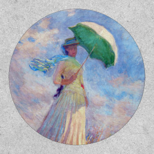 Claude Monet - Woman with a Parasol facing right Patch