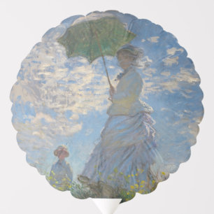 Claude Monet Woman with a Parasol Fine Art Balloon