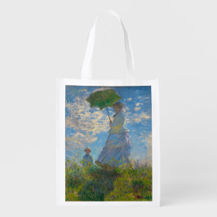 Claude Monet Woman with a Parasol Grocery Bag