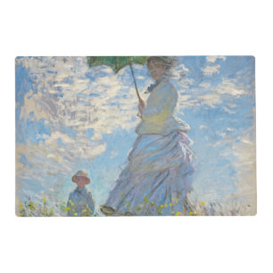 Claude Monet   Woman with a Parasol Placemat