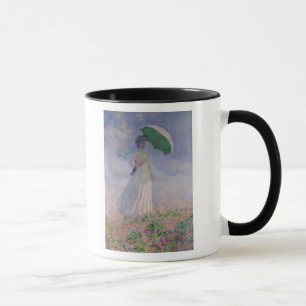 Claude Monet   Woman with a Parasol Turned Right Mug