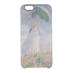 Claude Monet Woman with a Parasol Turned Right Clear iPhone 6/6S Case