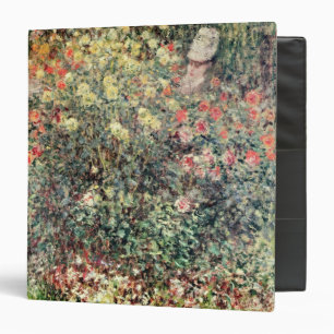 Claude Monet Women in the Flowers, 1875 Binder