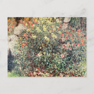 Claude Monet   Women in the Flowers, 1875 Postcard