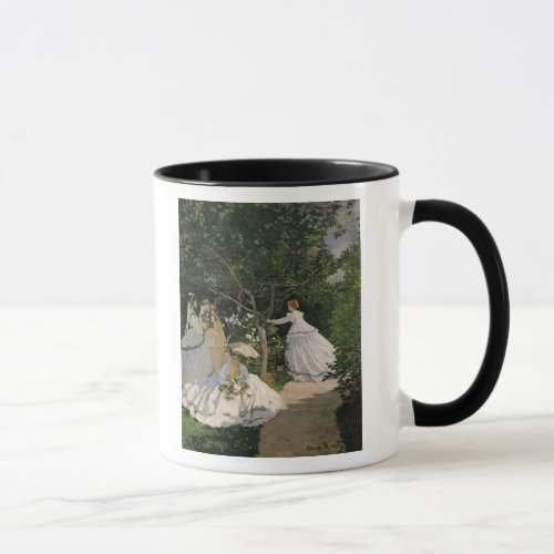 Claude Monet  Women in the Garden 1866 Mug