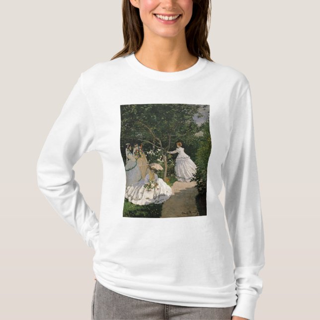 Claude Monet | Women in the Garden, 1866 T-Shirt (Front)