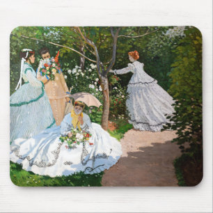 Claude Monet - Women in the Garden Mouse Pad