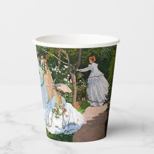 Claude Monet _ Women in the Garden Paper Cups