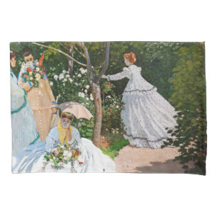 Claude Monet - Women in the Garden Pillow Case