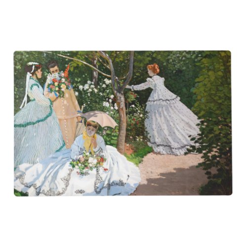 Claude Monet _ Women in the Garden Placemat