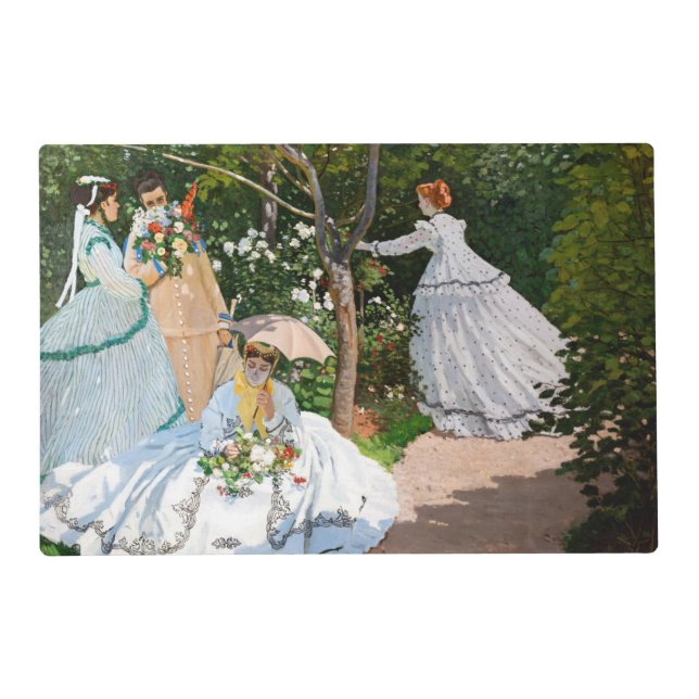 Claude Monet - Women in the Garden Placemat (Front)