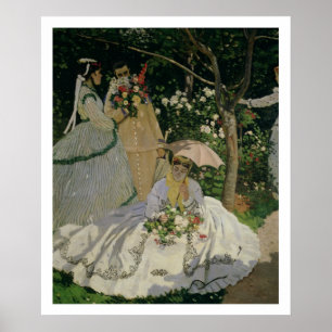 Claude Monet Women in the Garden Poster