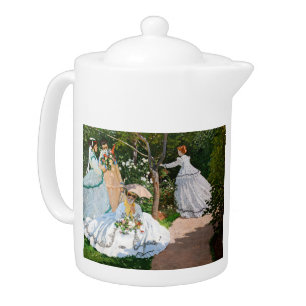 Claude Monet - Women in the Garden Teapot