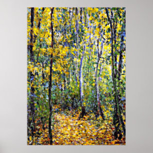 Claude Monet - Wood Lane, Poster