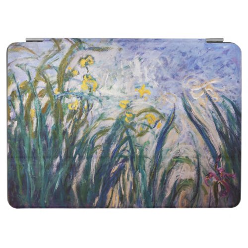 Claude Monet _ Yellow and Purple Irises iPad Air Cover
