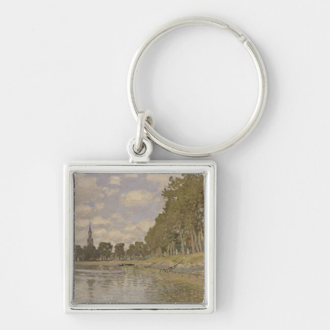 Claude Monet | Zaandam 1871 Keychain (Front)