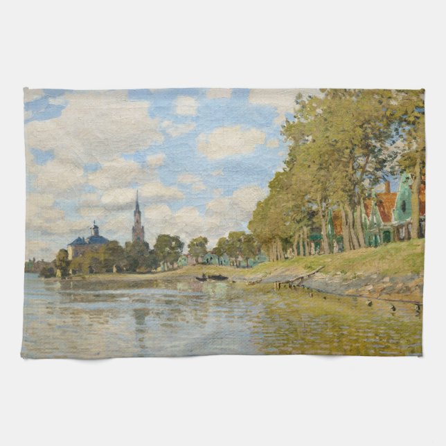 Claude Monet - Zaandam Kitchen Towel (Horizontal)