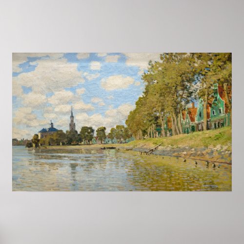 Claude Monet _ Zaandam Poster
