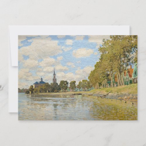 Claude Monet _ Zaandam Thank You Card