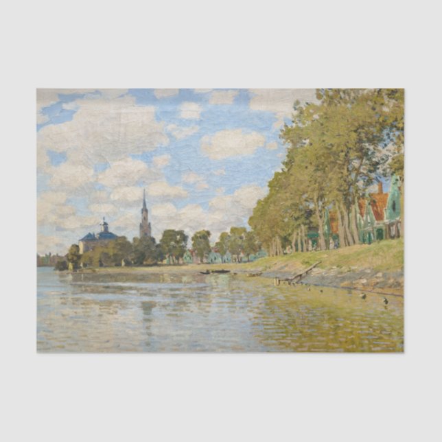 Claude Monet - Zaandam Tissue Paper (Front)