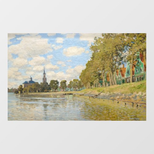 Claude Monet _ Zaandam Window Cling