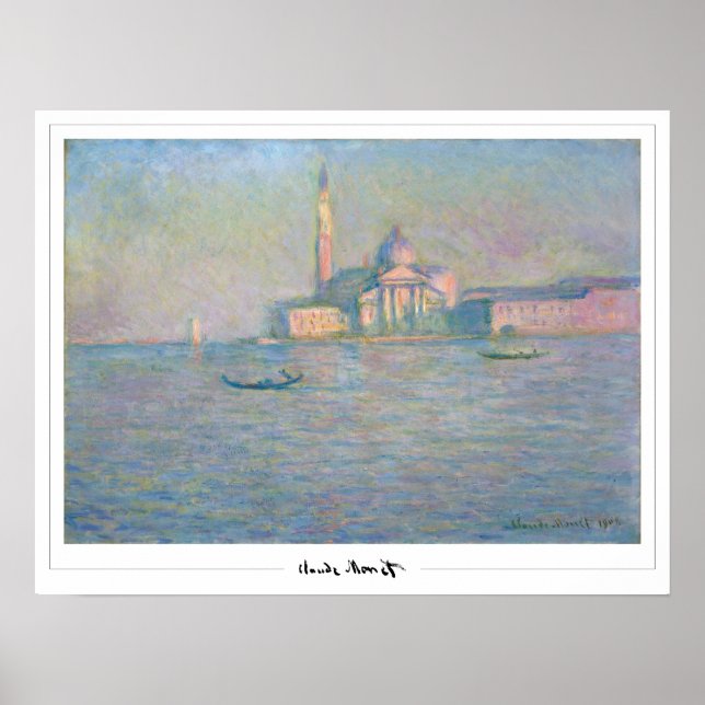 Claude Monet Zedign Art Poster #19 (Front)