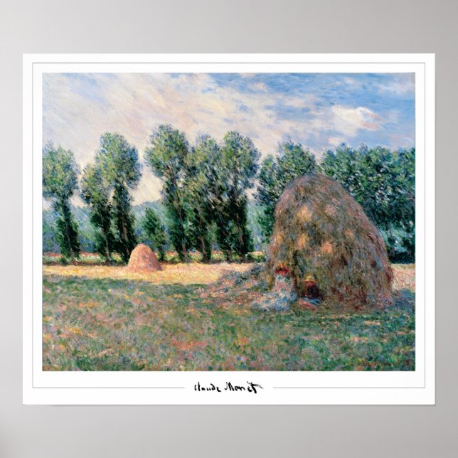 Claude Monet Zedign Art Poster #21-2 (Front)