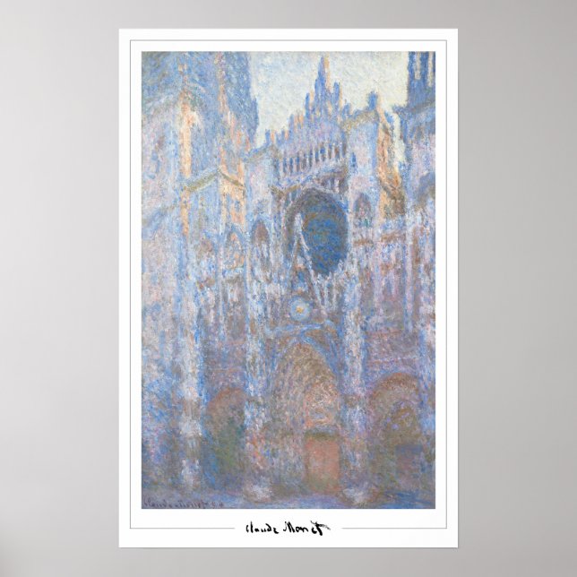 Claude Monet Zedign Art Poster #270 (Front)