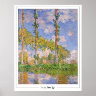 Claude Monet Zedign Art Poster #34