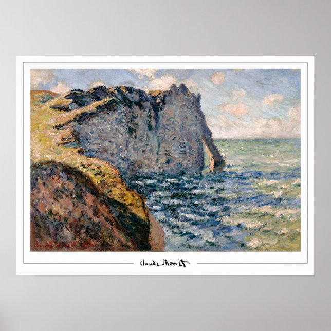 Claude Monet Zedign Art Poster #38-2 (Front)