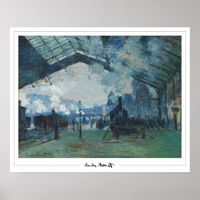 Claude Monet Zedign Art Poster #42 (Front)