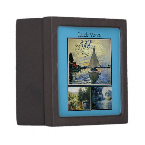 Claude Monets famous paintings Gift Box