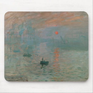 Claude Monet's Impression Sunrise (soleil levant) Mouse Pad