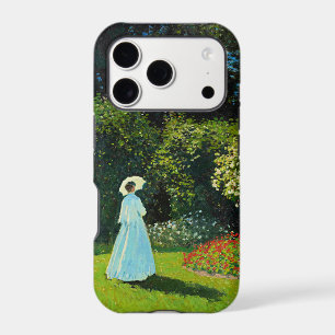 Claude Monet's, Lady in the Garden, iPhone 17 Pro Case